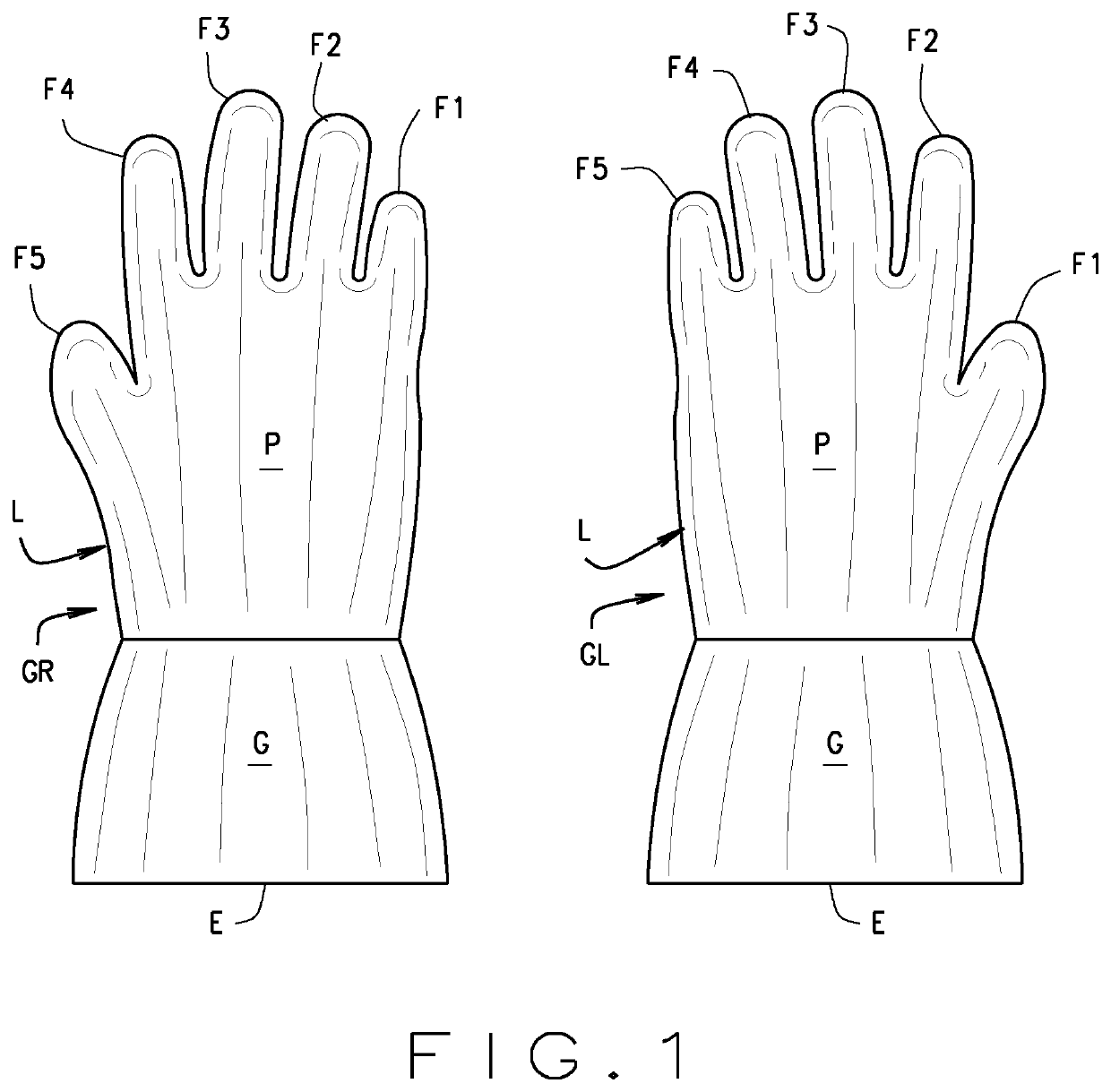 Scrub glove for cleaning various articles