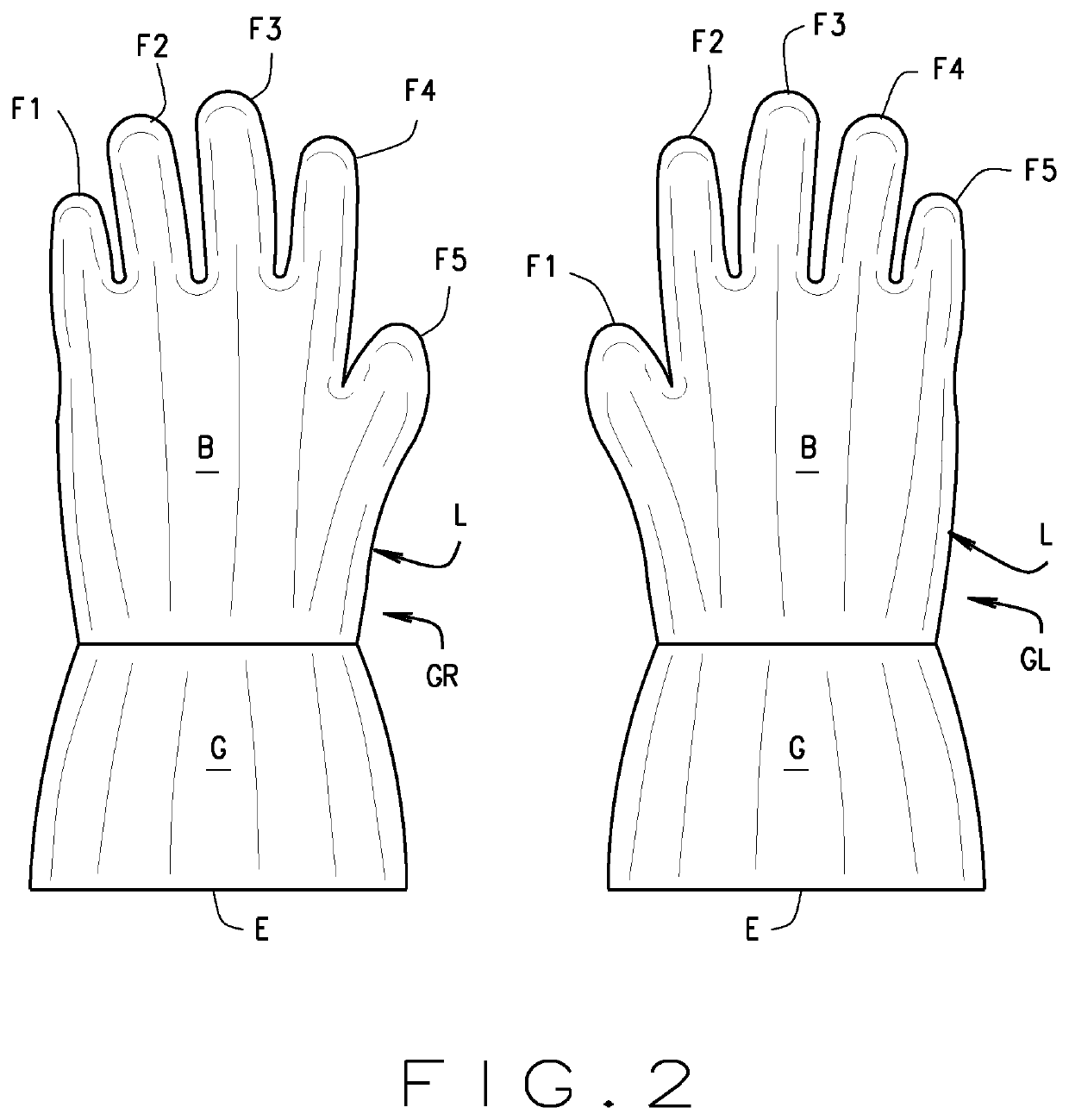 Scrub glove for cleaning various articles