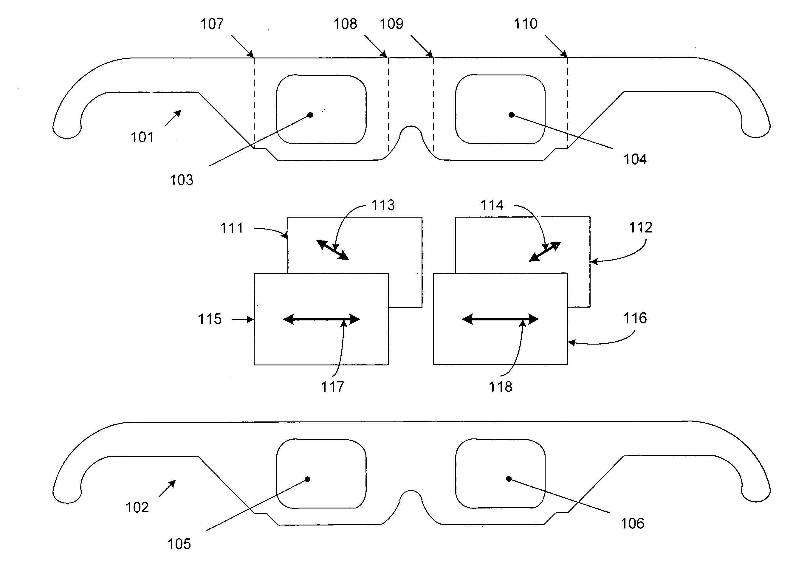 Low-cost circular polarizing eyewear