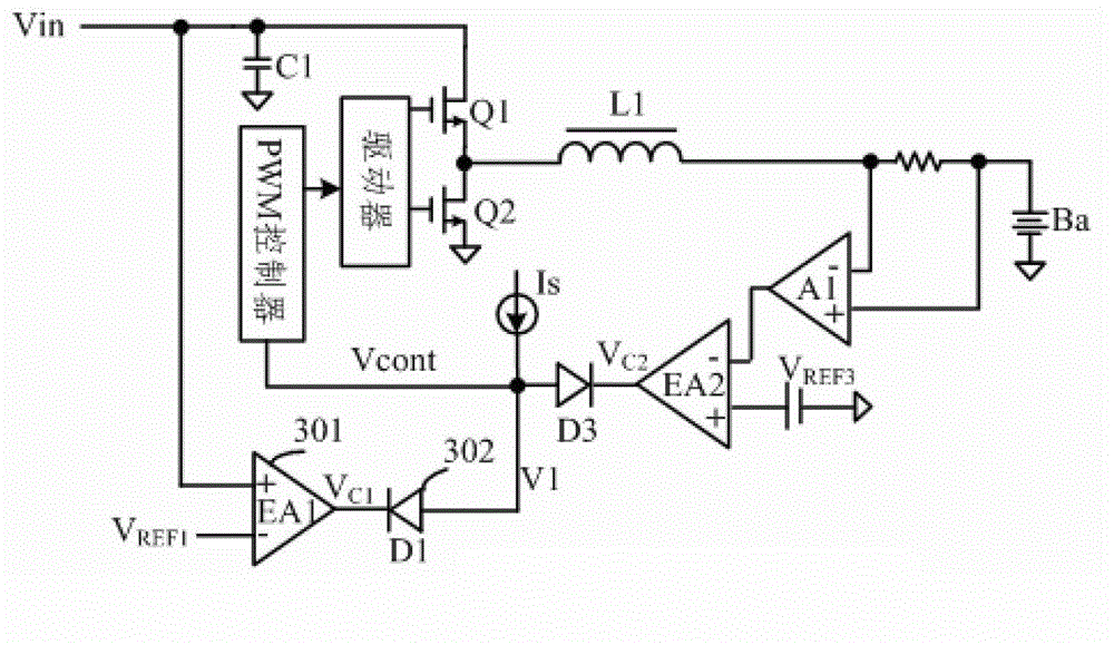 Adaptive input power charger and method for controlling input current of charger