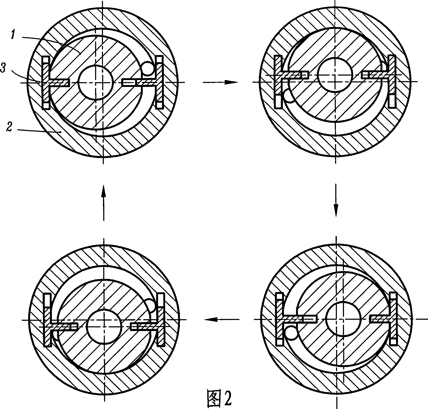 Translational rotor type compressor