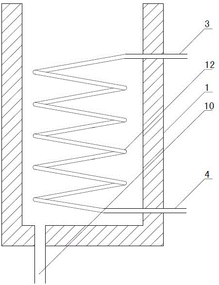 Dye vat water circulation system