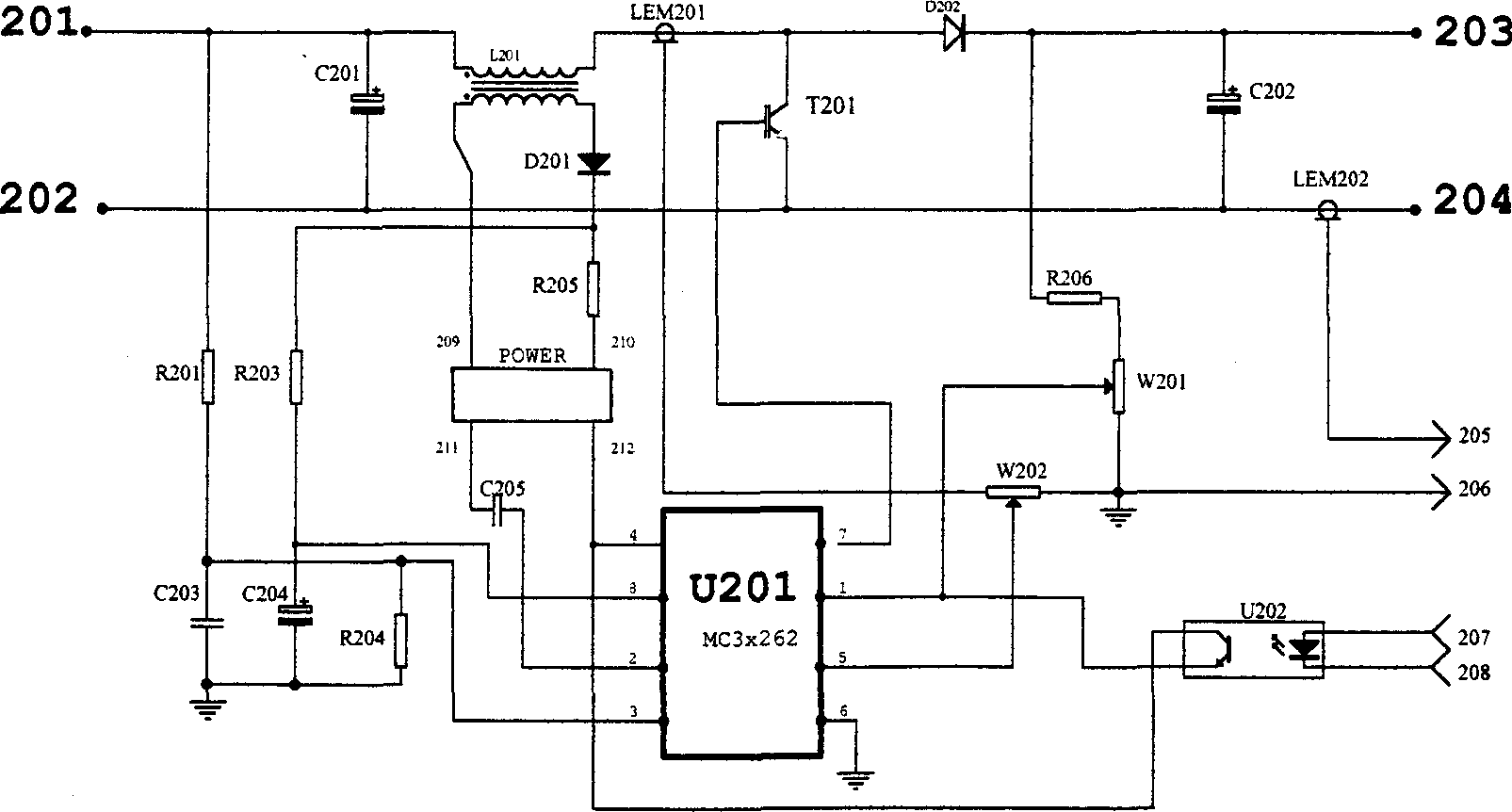 Voltage converter for electric automobile fuel battery unit