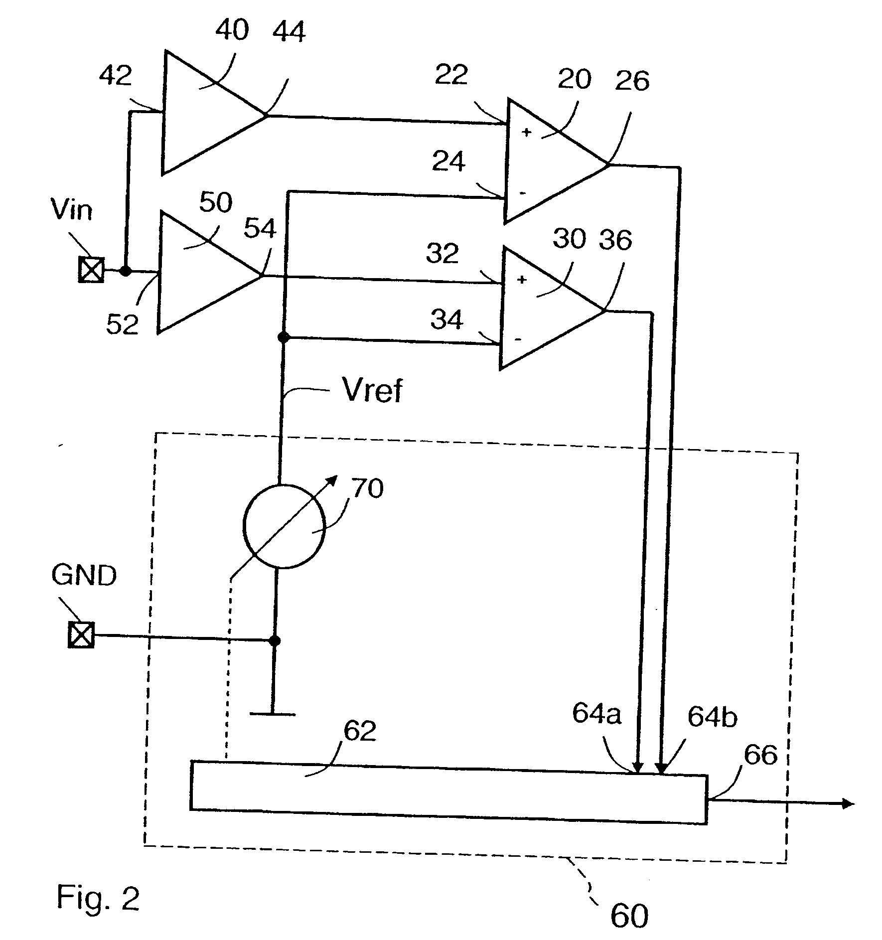 Comparator Circuit and Method for Operating a Comparator Circuit