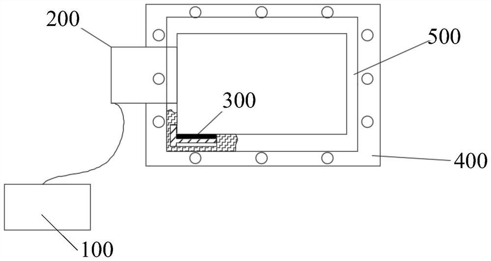 Air conditioner air duct dust accumulation amount monitoring system and method with early warning function