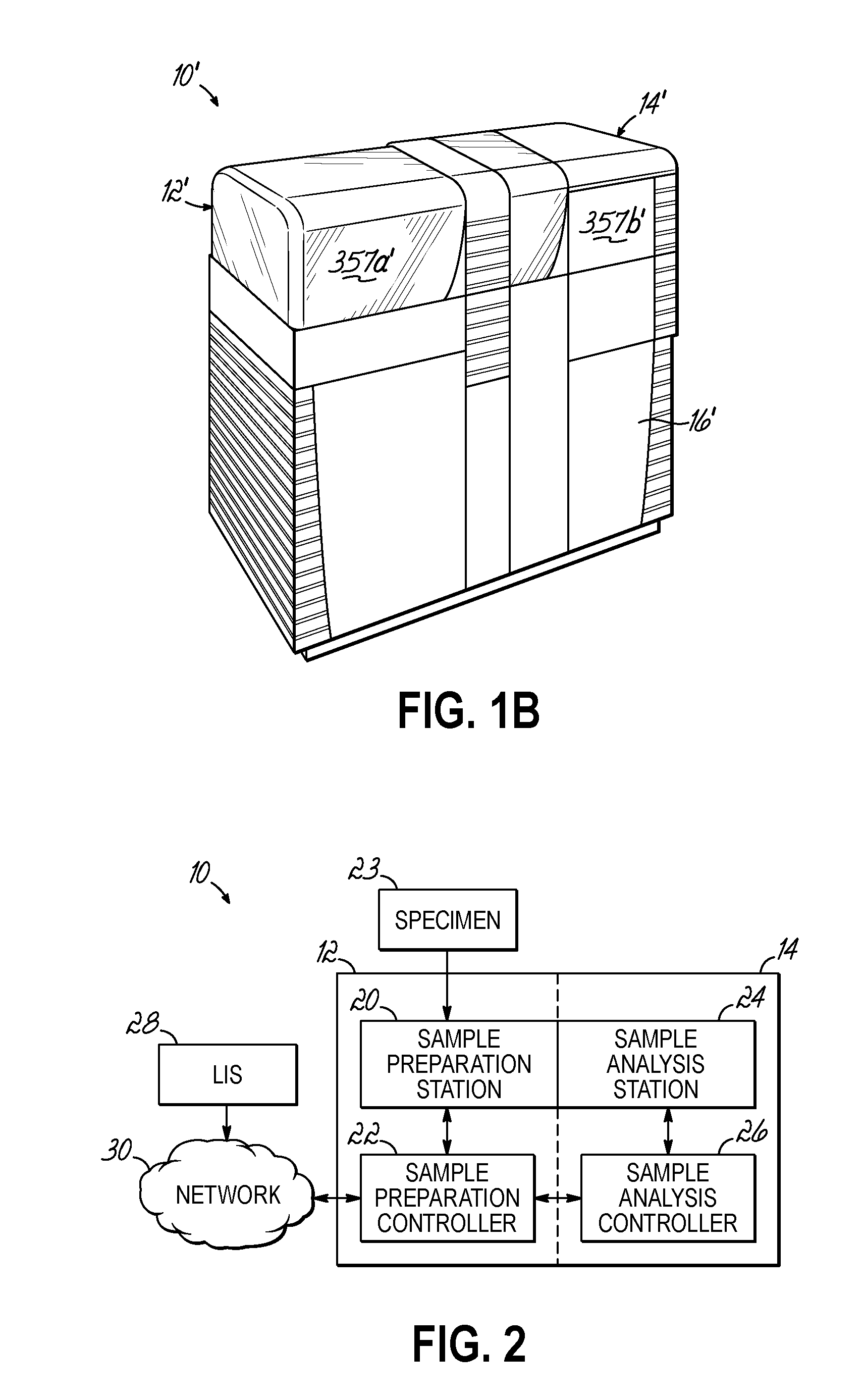 Automated system for sample preparation and analysis