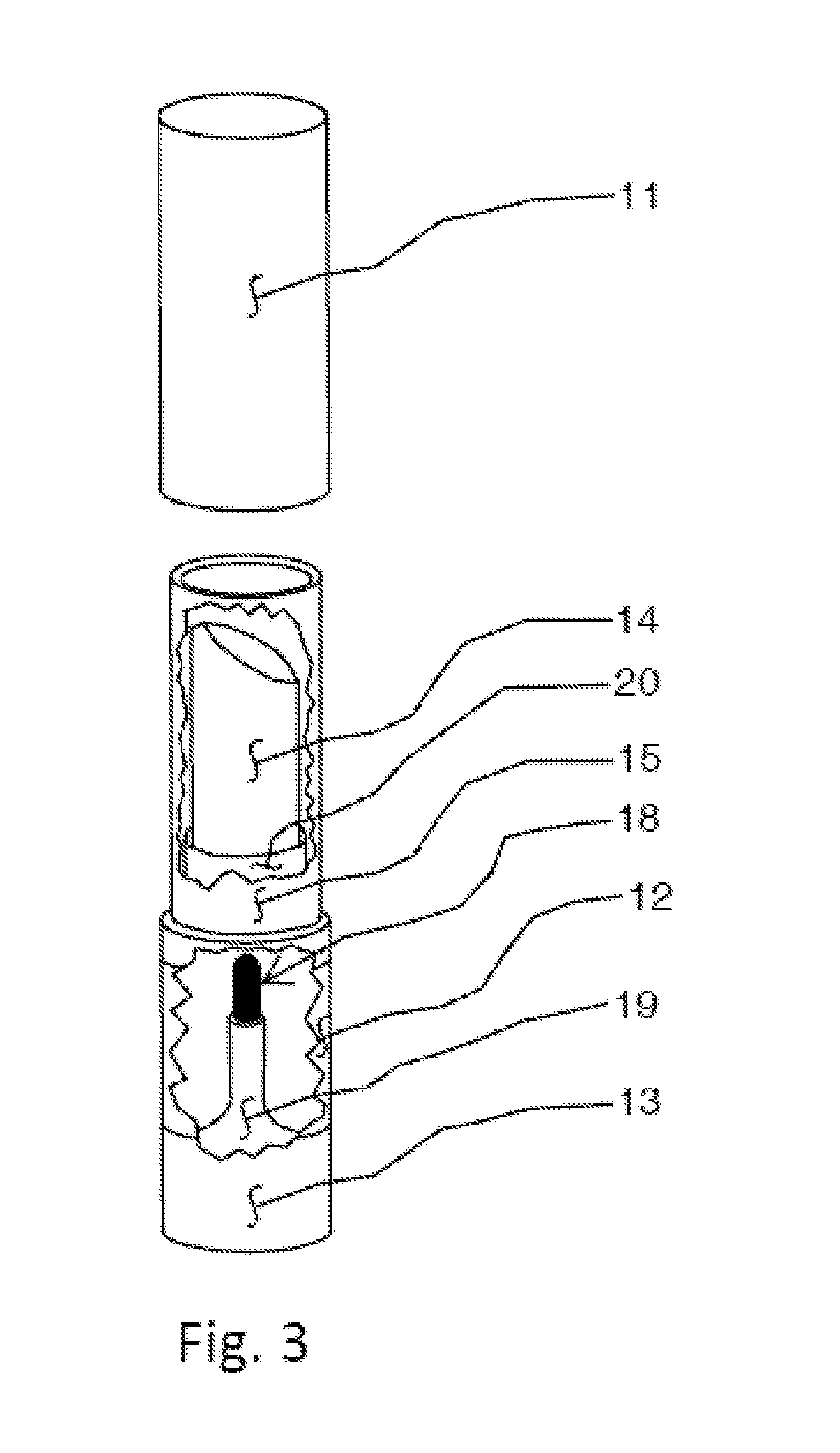 Lipstick Container with Detachable Applicator