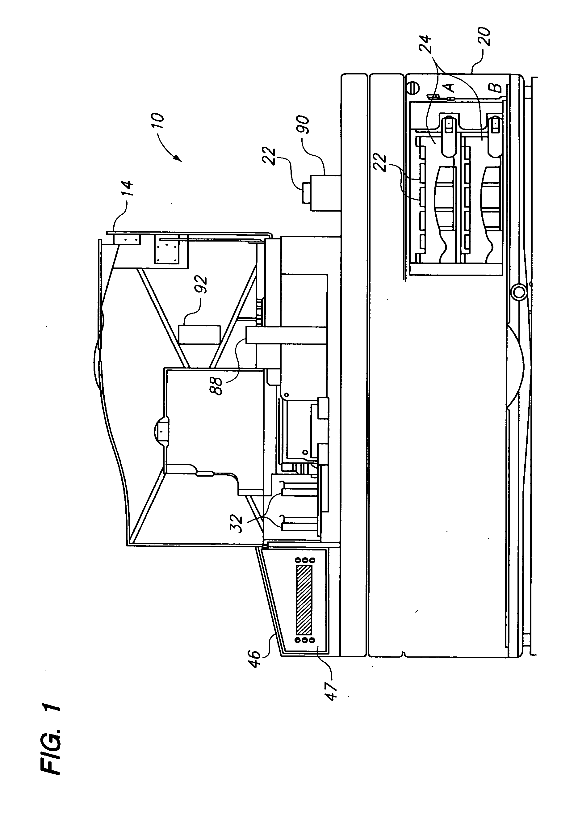 Specimen vial cap handler and slide labeler