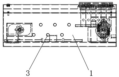 Novel jack box locking device and assembling method thereof