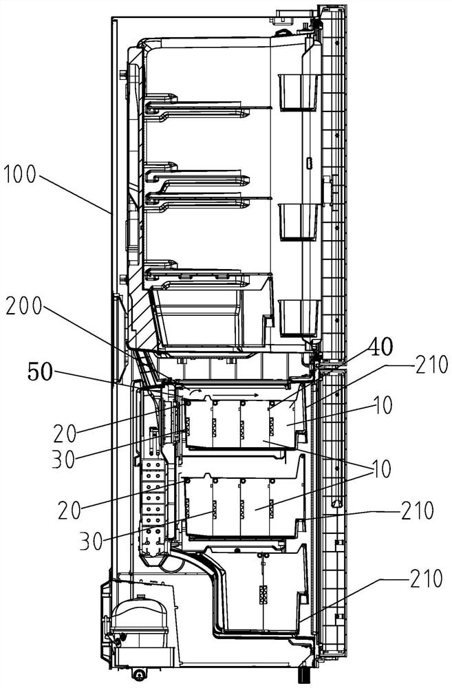 Refrigerator unfreezing control processing method and refrigerator with unfreezing function