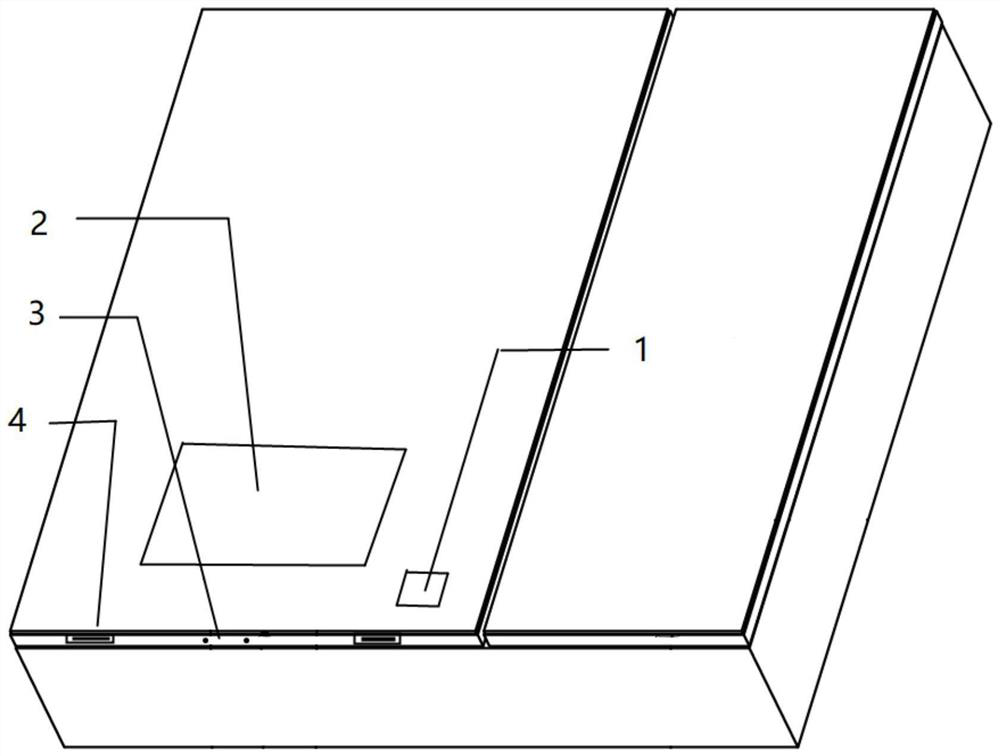 Article tracking control method and device based on mirror cabinet and readable medium