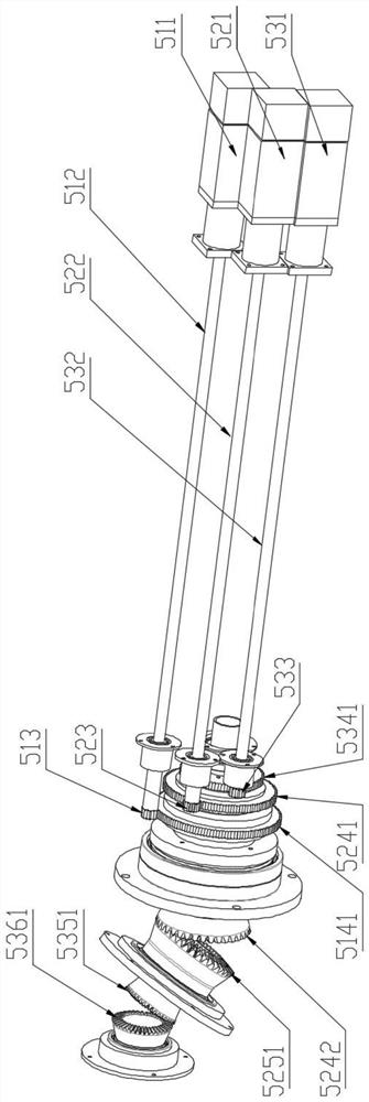 Wrist structure of spraying robot