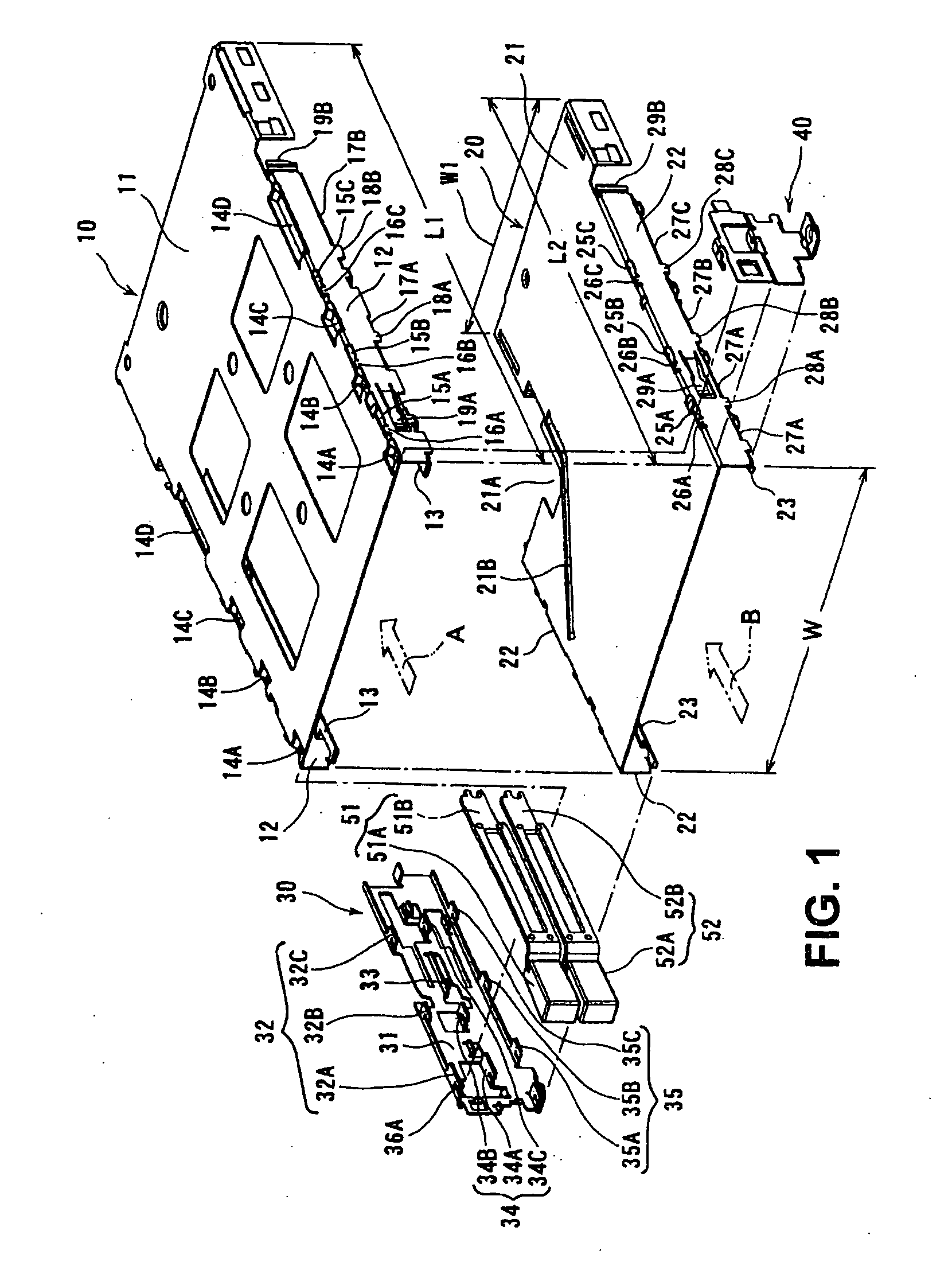 Card socket assembly