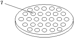 Device and method for artificially rearing pear borer worm