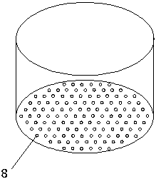 Device and method for artificially rearing pear borer worm