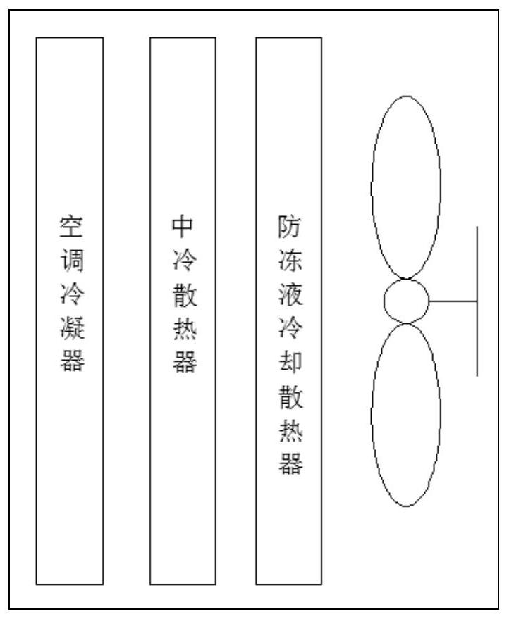 Cooling fan speed control device, control system and speed control method thereof