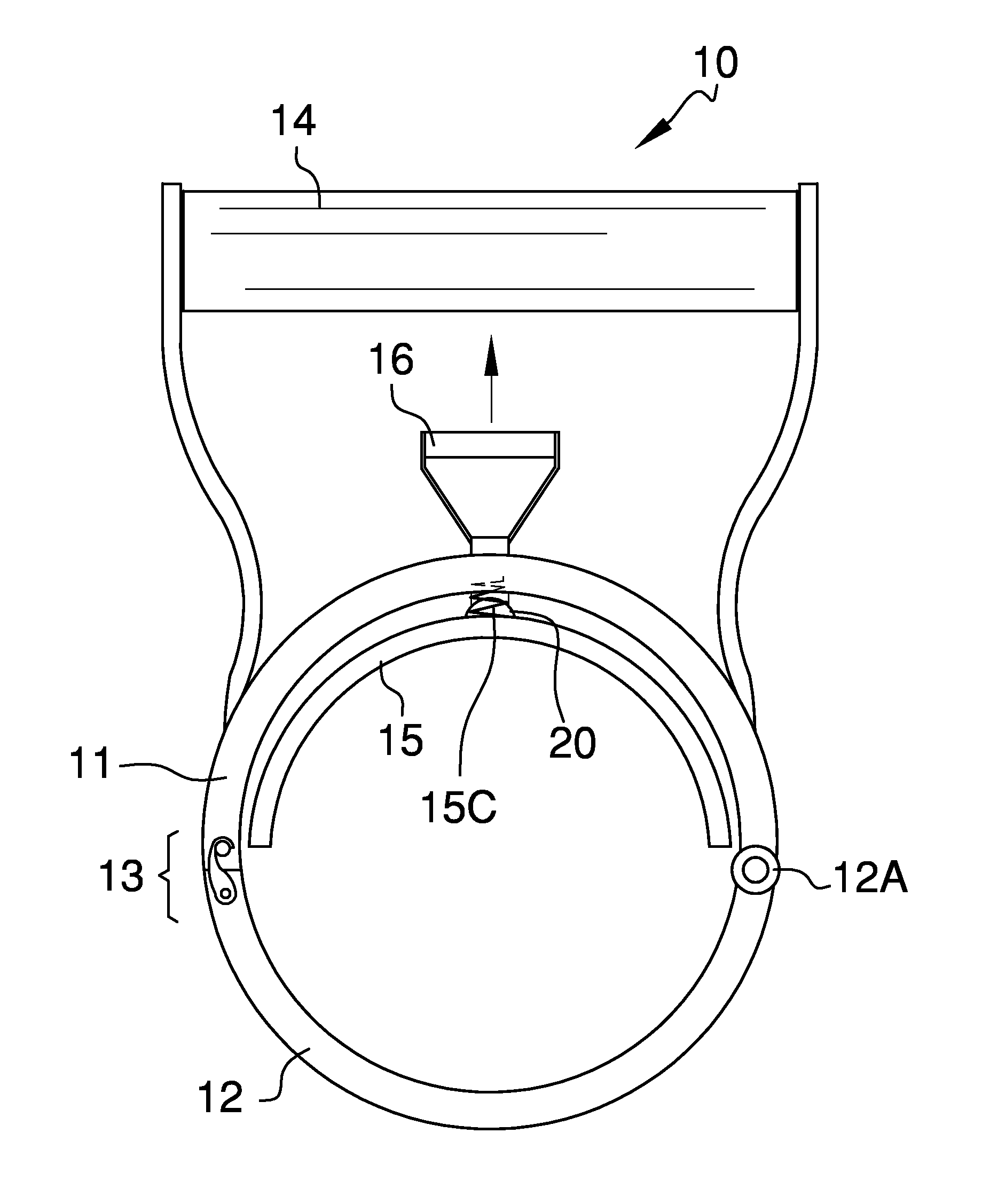 Fire hose holding apparatus