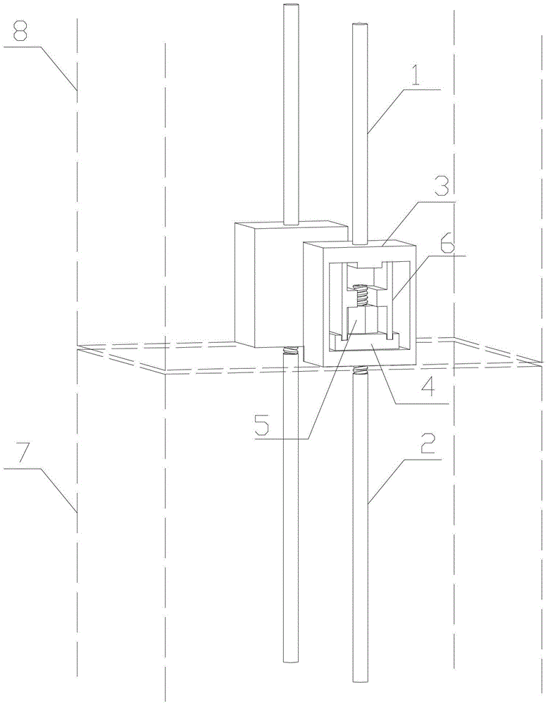 Connecting structure for vertical reinforcement bars of prefabricated wall parts