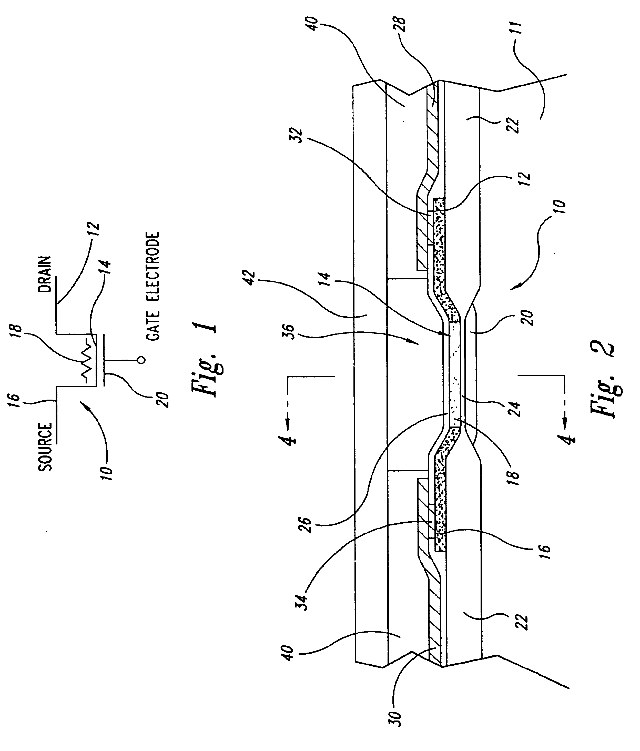 Thin-film transistor used as heating element for microreaction chamber