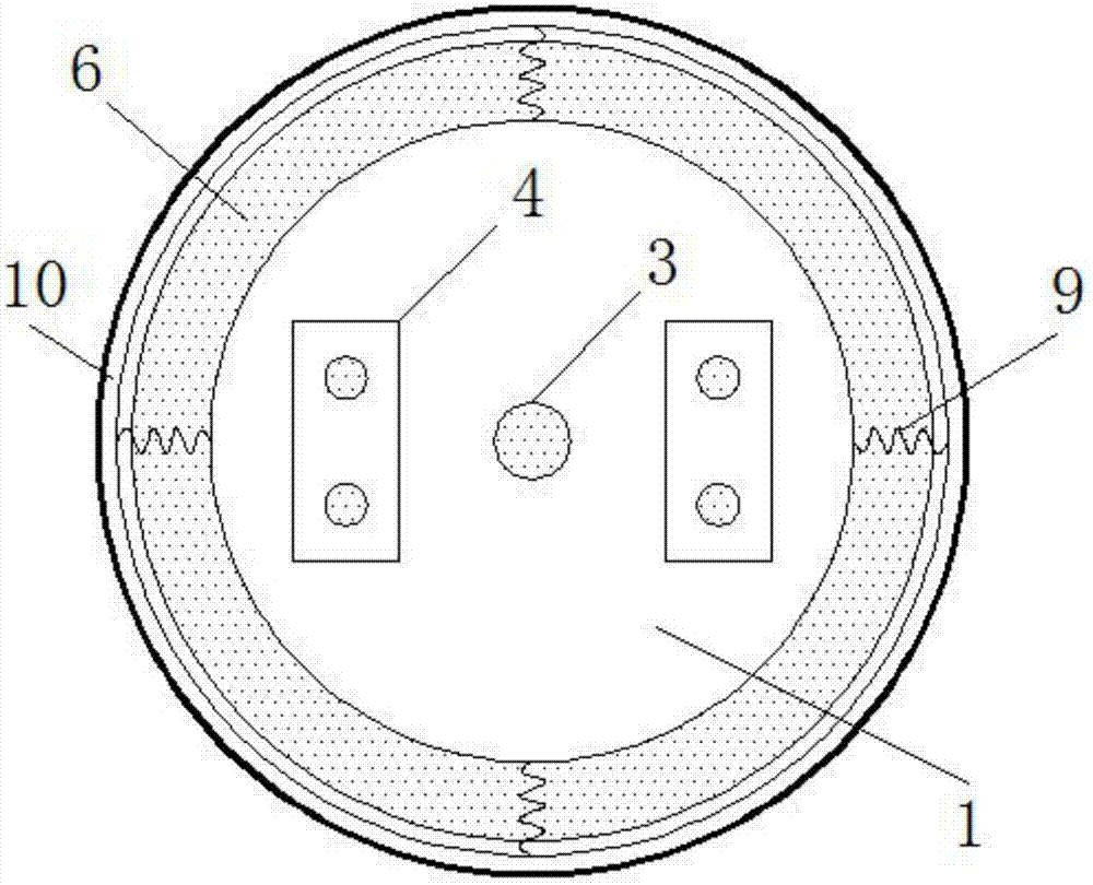 Anti-drop LED lamp barrel