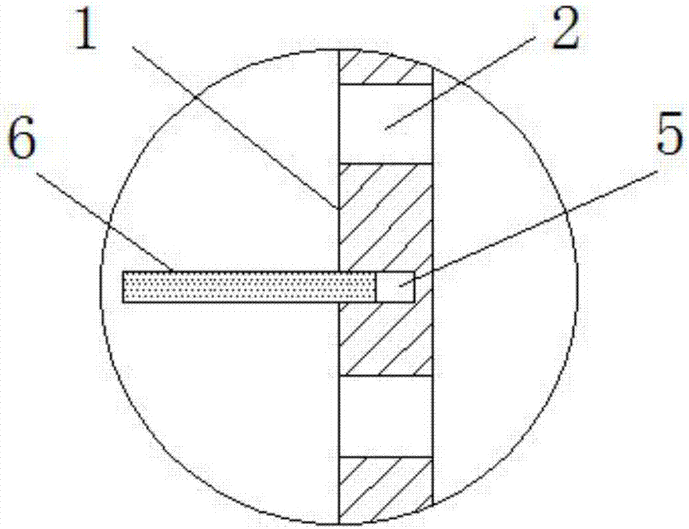 Anti-drop LED lamp barrel