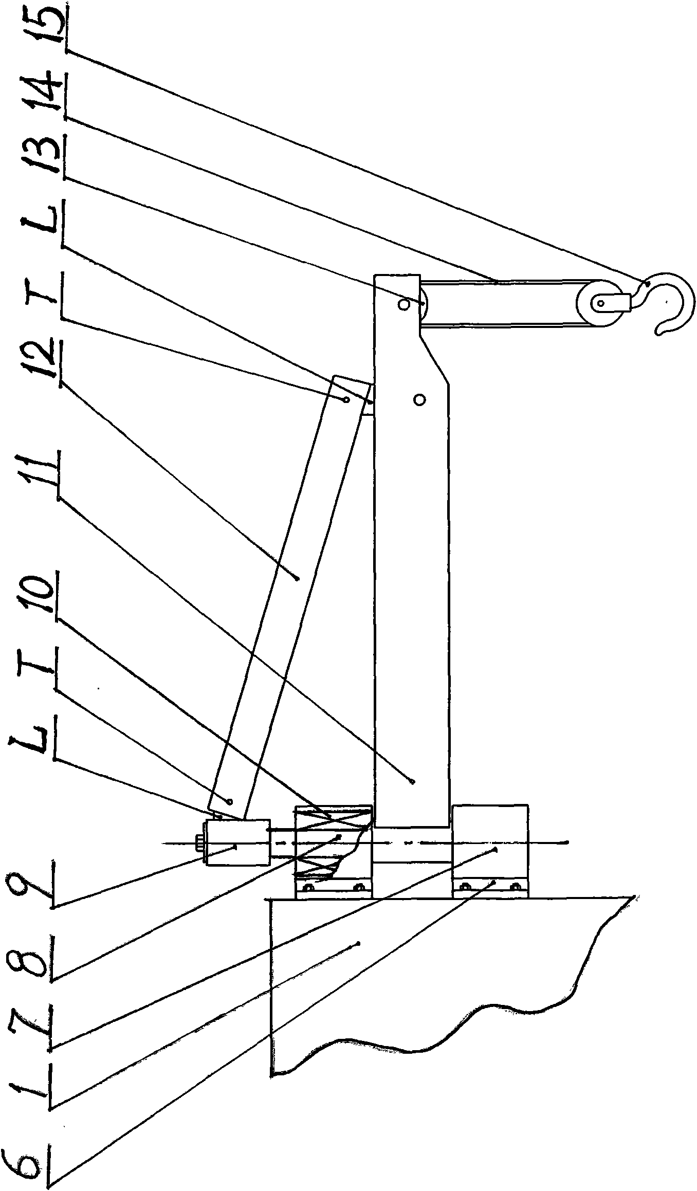 Changing device for molds for building block forming machine