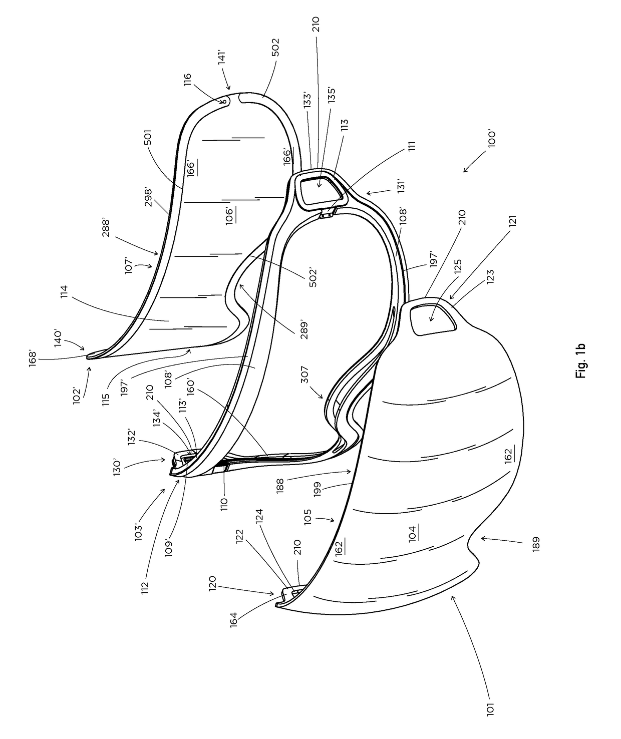 Multi-pane, multi-geometry goggle eye-shield