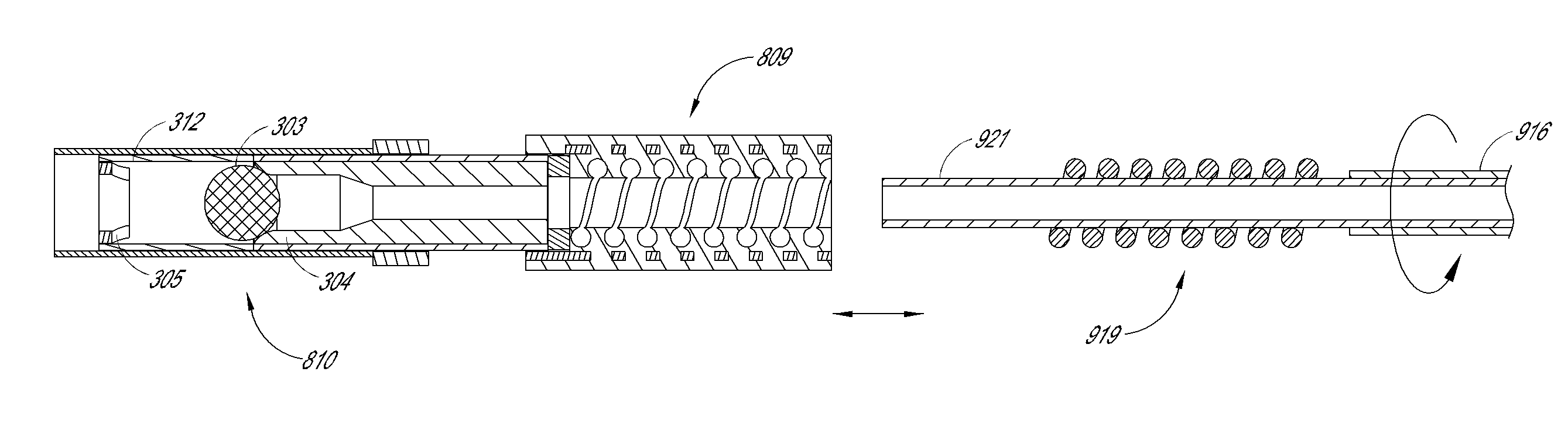 Low crossing profile delivery catheter for cardiovascular prosthetic implant