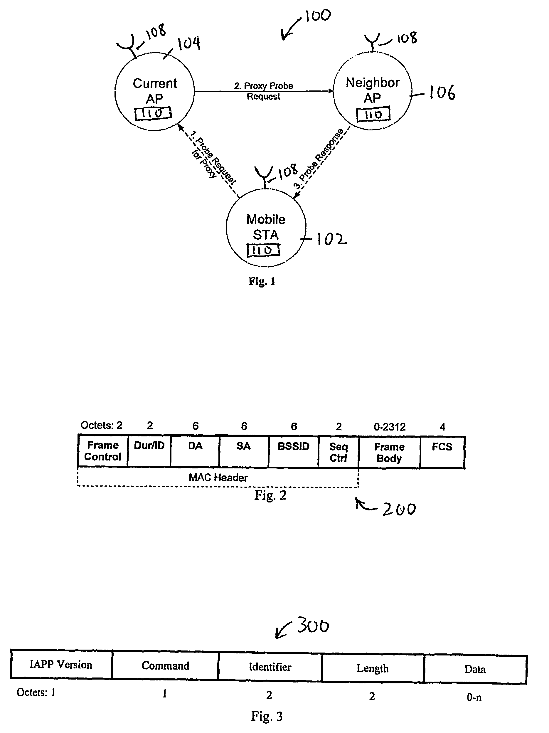 Proxy active scan for wireless networks