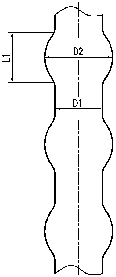 Melt polycondensation method, special reactor and falling-film elements