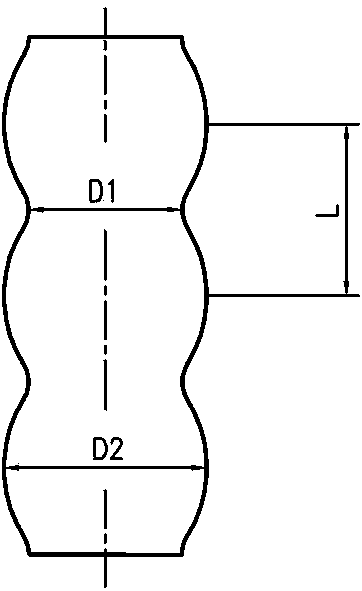 Melt polycondensation method, special reactor and falling-film elements