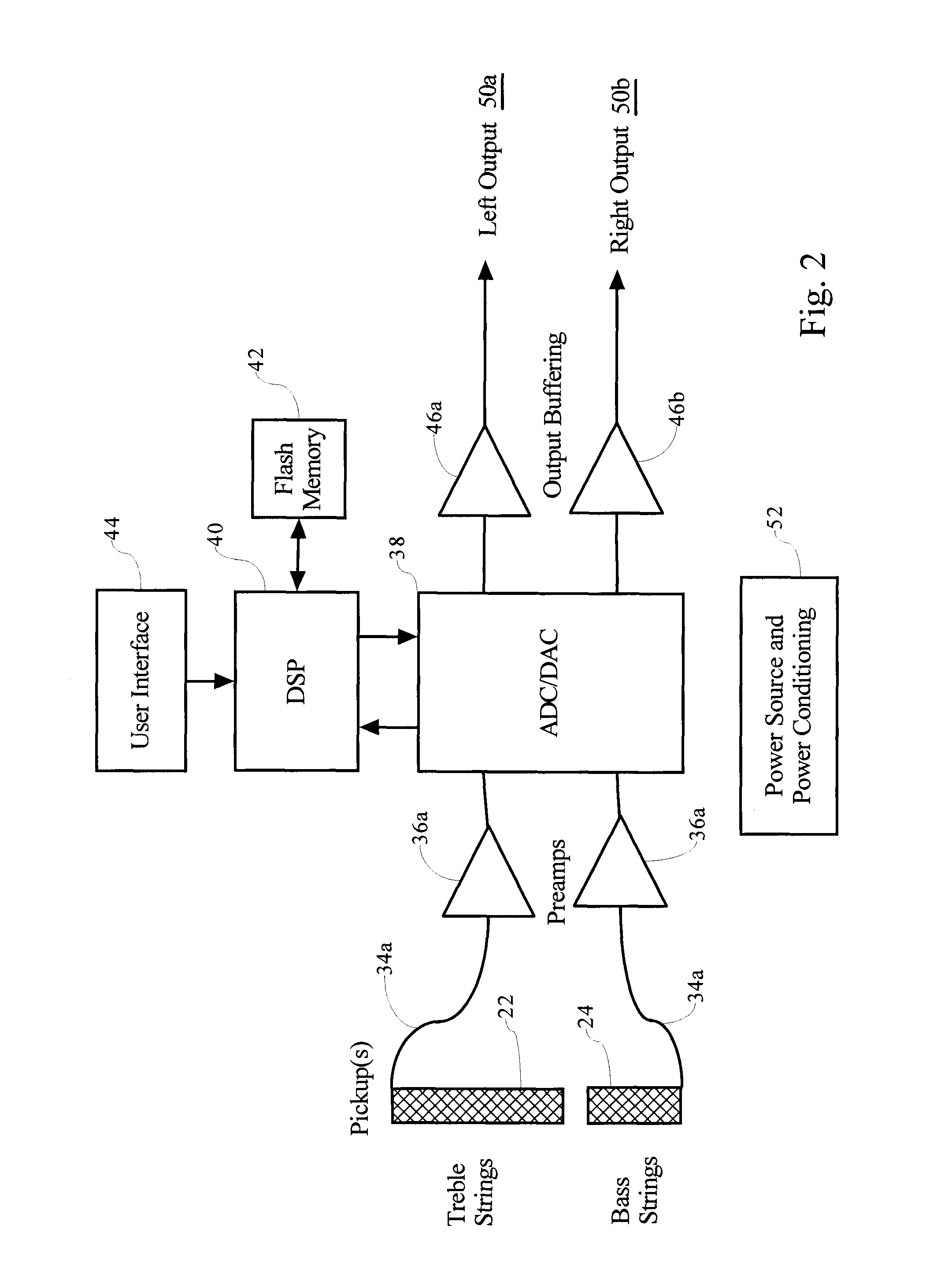 System and method for guitar signal processing