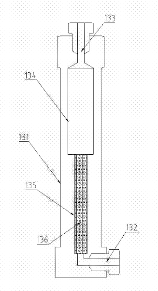 Measuring instrument for trace moisture in oil