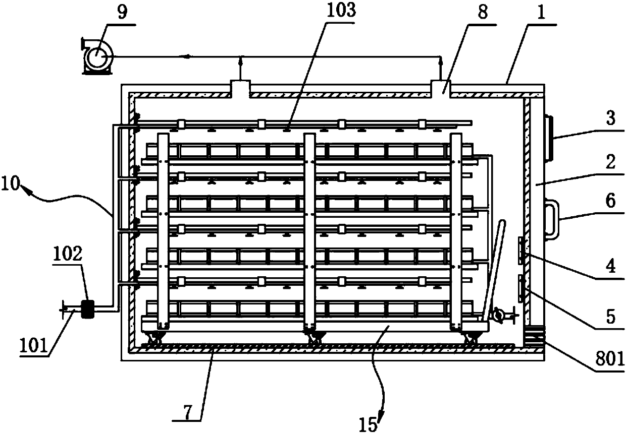 Soaking and pregermination device for seeds