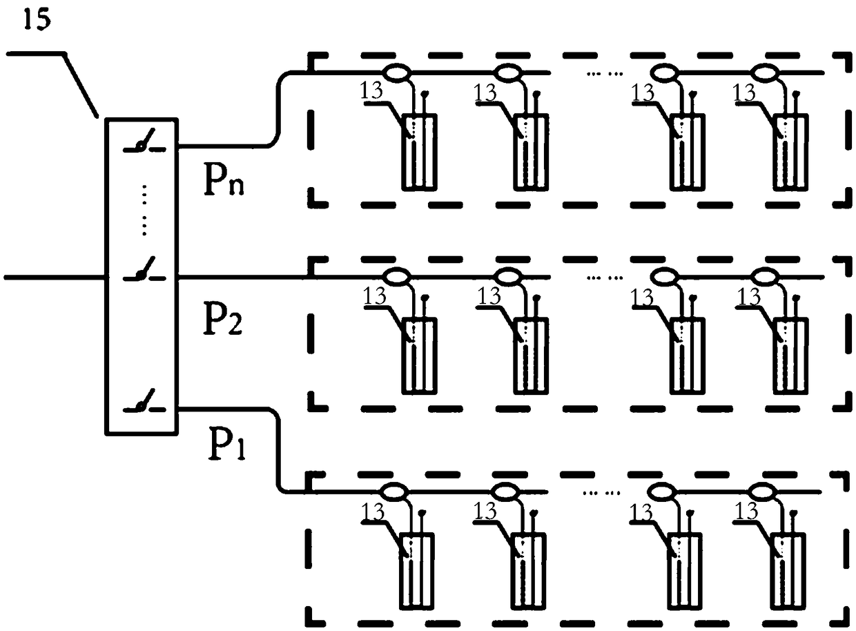 Device and method for measuring liquid level of optical fiber adjustable in precision on basis of optical chaos