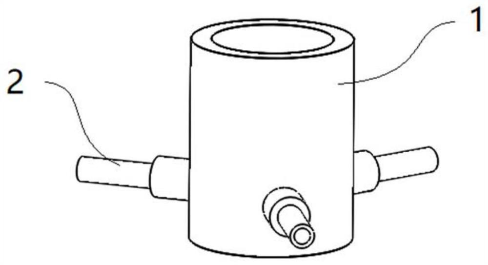 A clamping tool applied to the production of spherical curved crystals and its production method