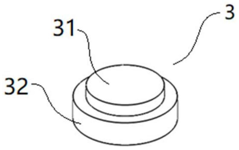 A clamping tool applied to the production of spherical curved crystals and its production method