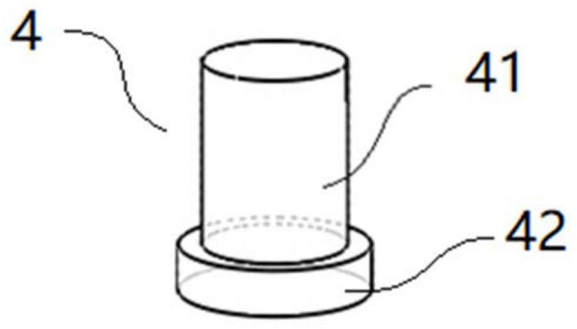 A clamping tool applied to the production of spherical curved crystals and its production method