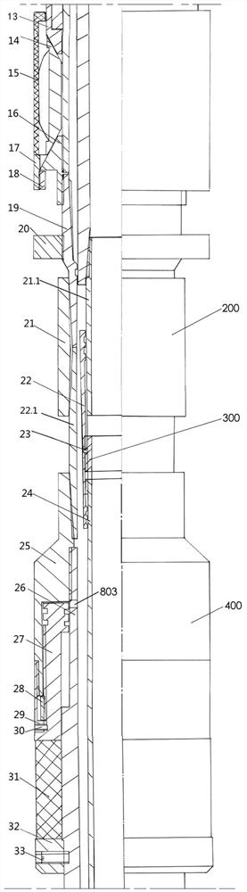 Double-packer steam injection integrated device and method for oil field thickened oil exploitation