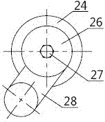 Spray gun without using air atomization slurry and slurry-spraying granulation method