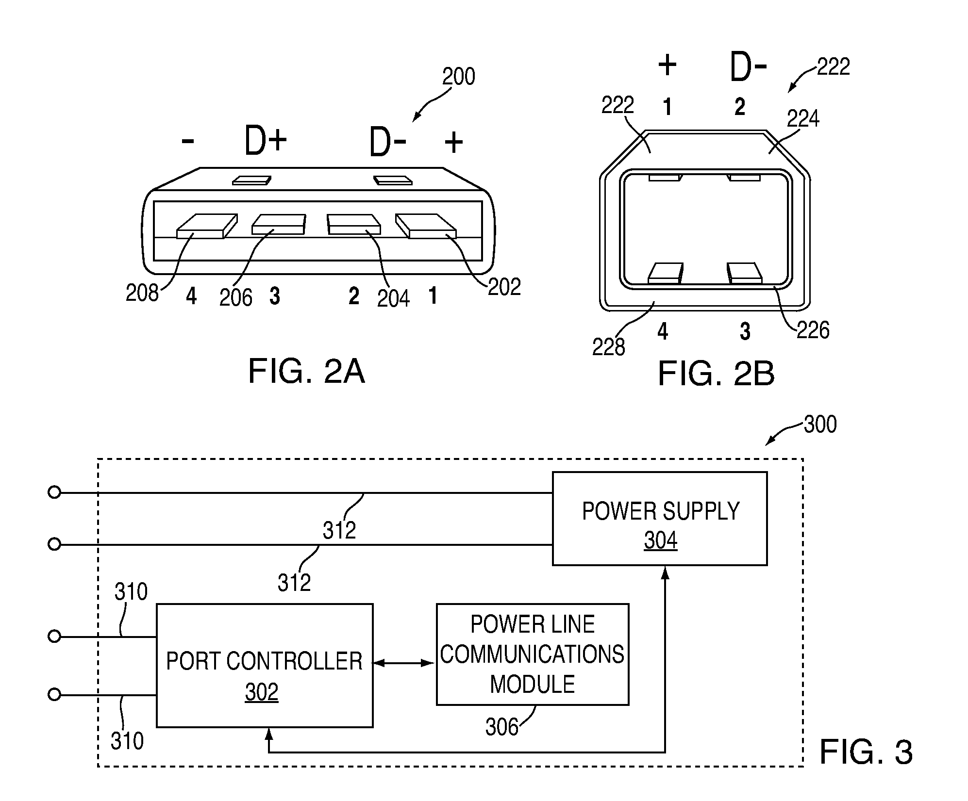 Intelligent power-enabled communications port