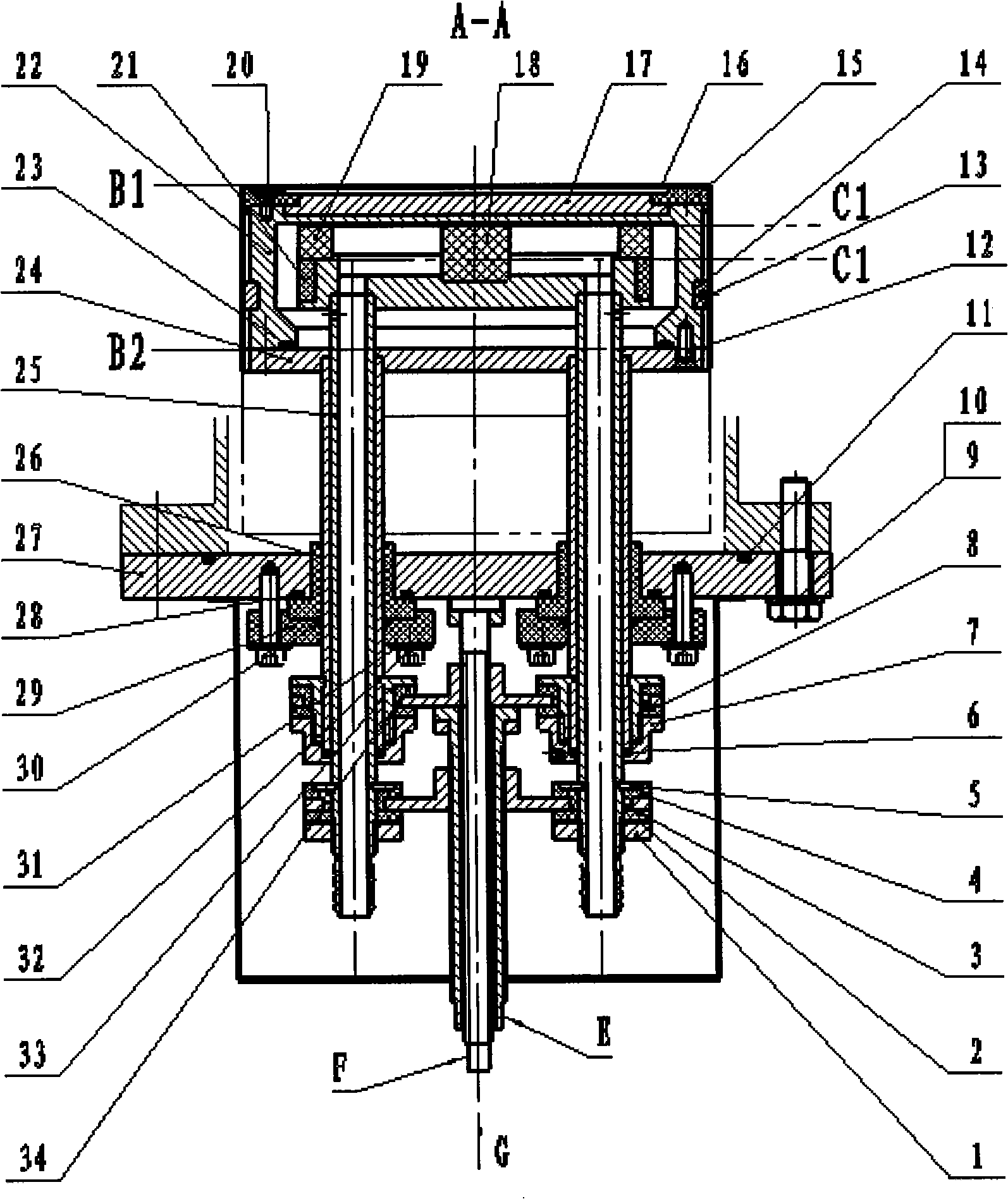 Magnetron sputtering target having magnetic field enhancing and adjusting functions