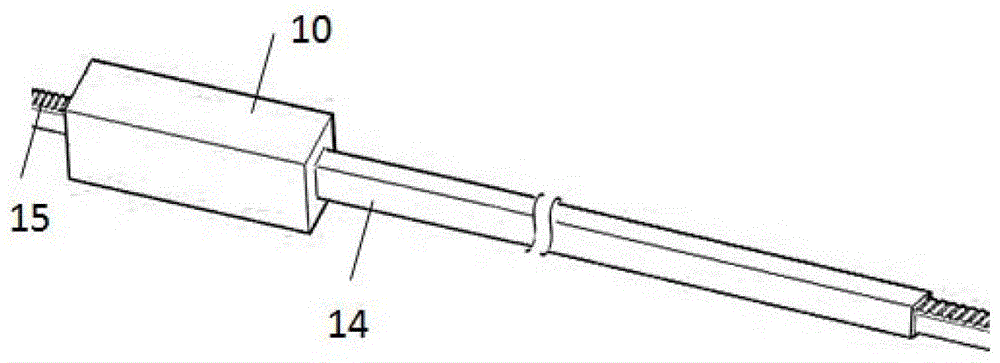 A test method for one-way drape performance of fabric