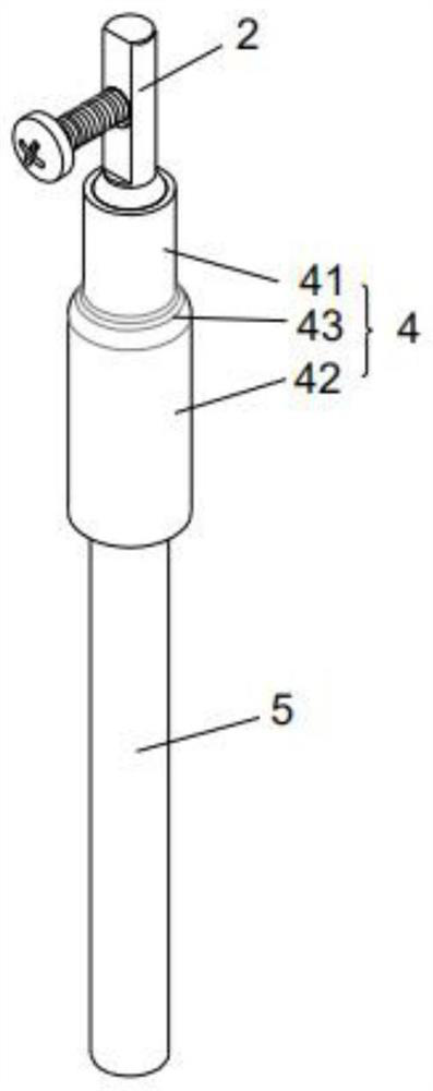 Ammeter wiring terminal