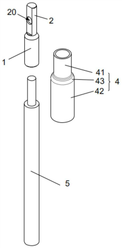 Ammeter wiring terminal