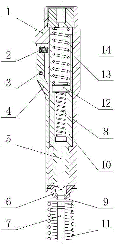 A lock clip pressing tool