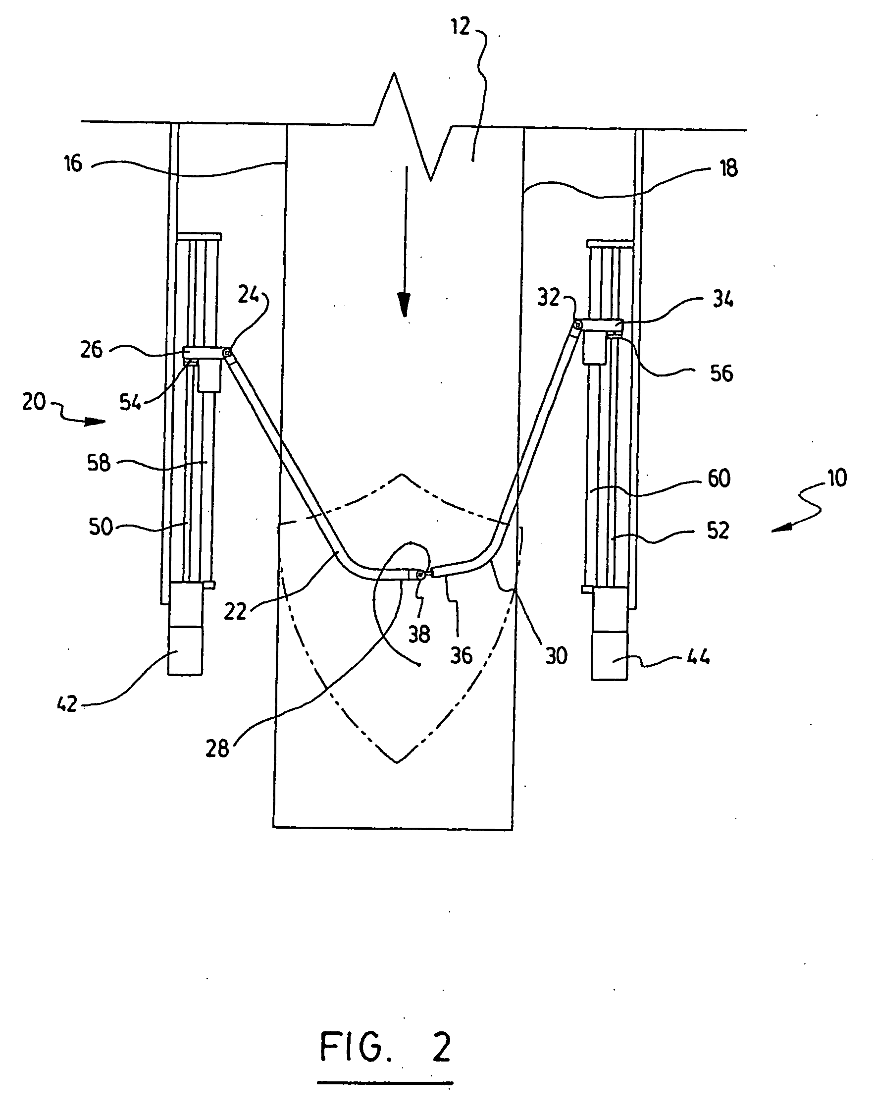 Planar robot with parallel axes and fixed motors for a water jet cutter