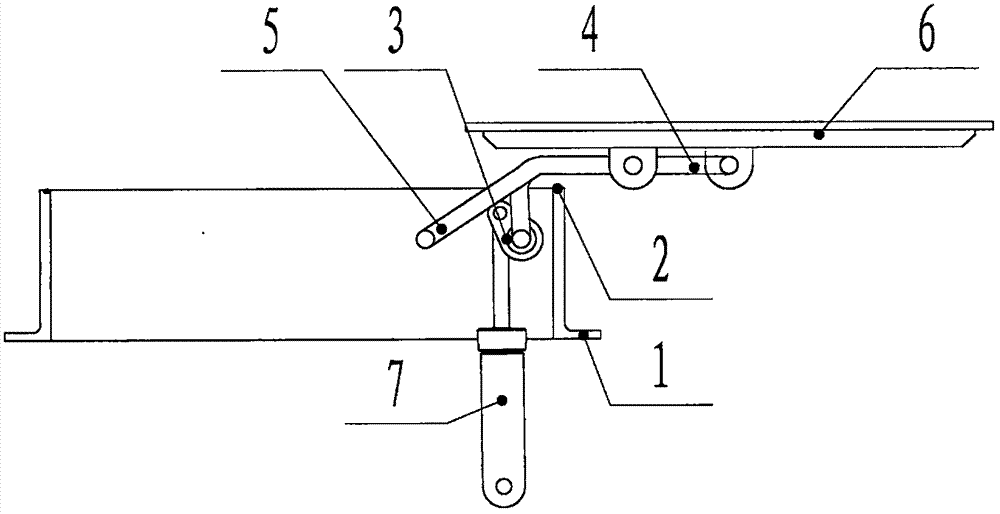 Translation-opened automatic hydraulic manhole cover