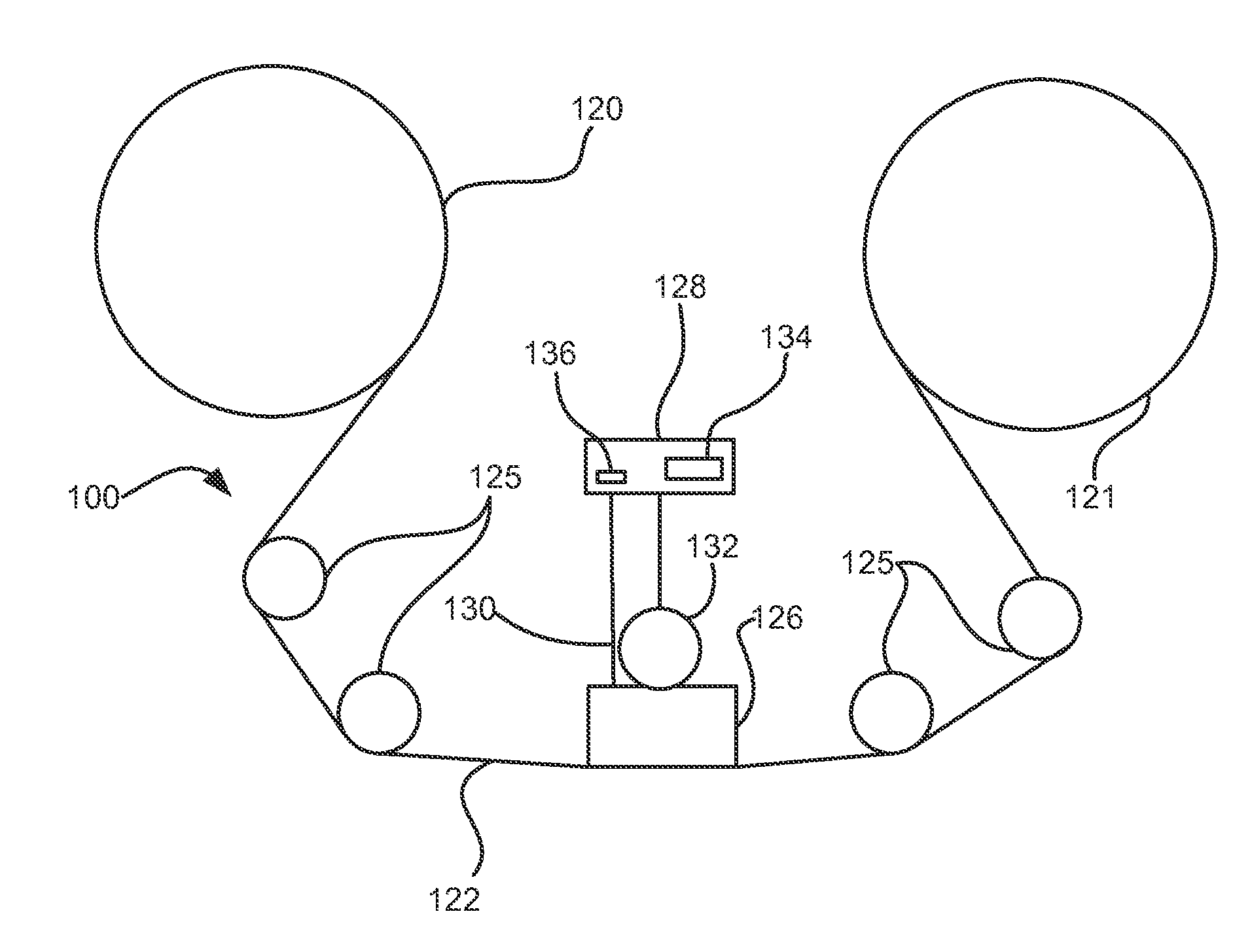 Differing magnetic read sensors on a magnetic head