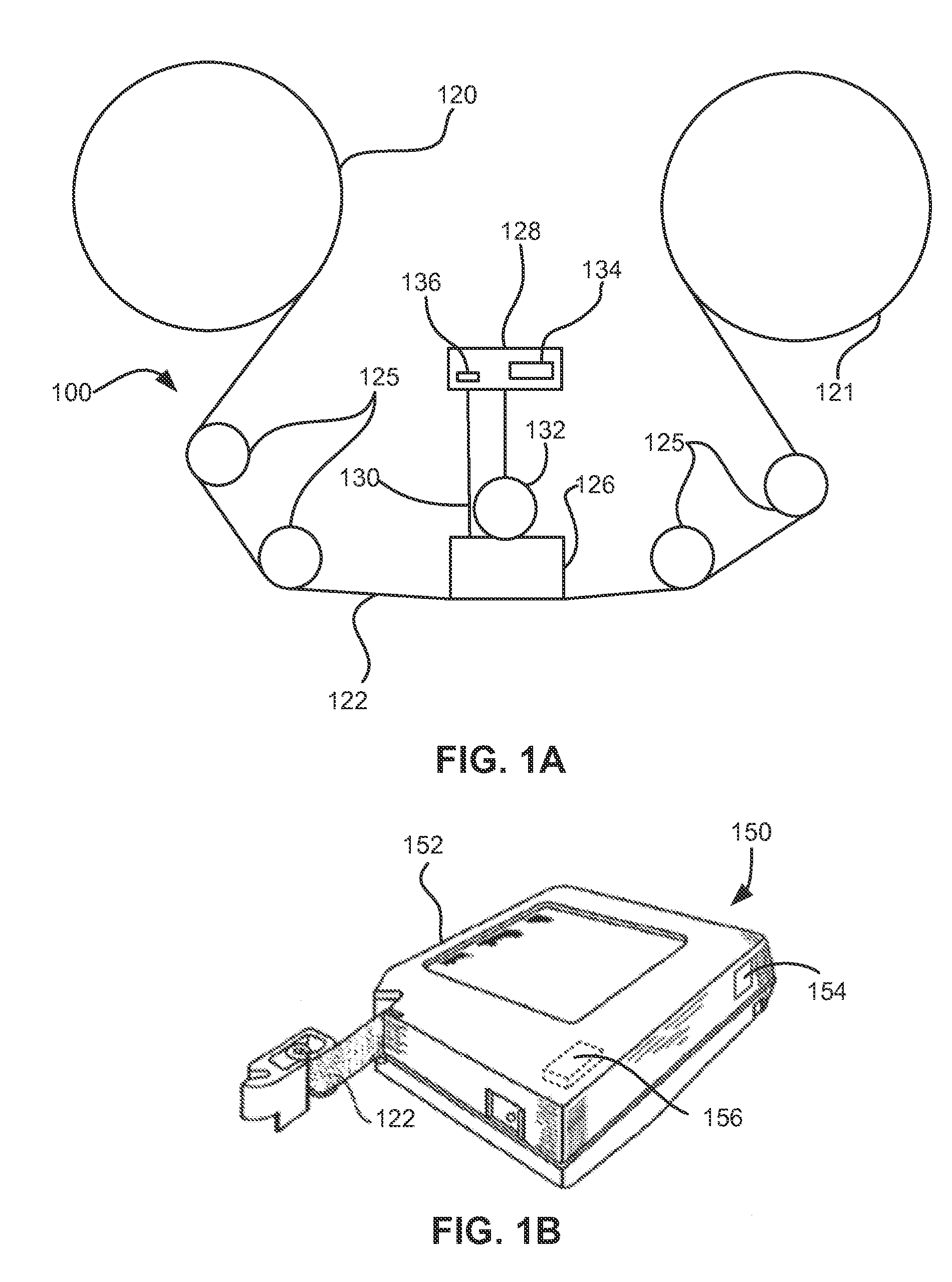 Differing magnetic read sensors on a magnetic head